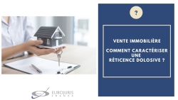 Vente immobilière et réticence dolosive